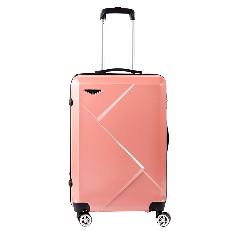 New Arrival 18/20/24 Inch Rolling Luggage Travel On Wheels Carry On Cabin Trolley Luggage Bag ABS+PC Suitcase Fashion