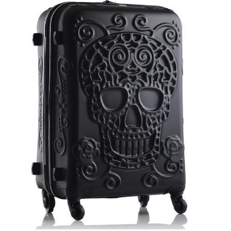 3D Rolling Luggage Spinner Suitcase Wheels Carry On Trolley High Capacity Travel Bag