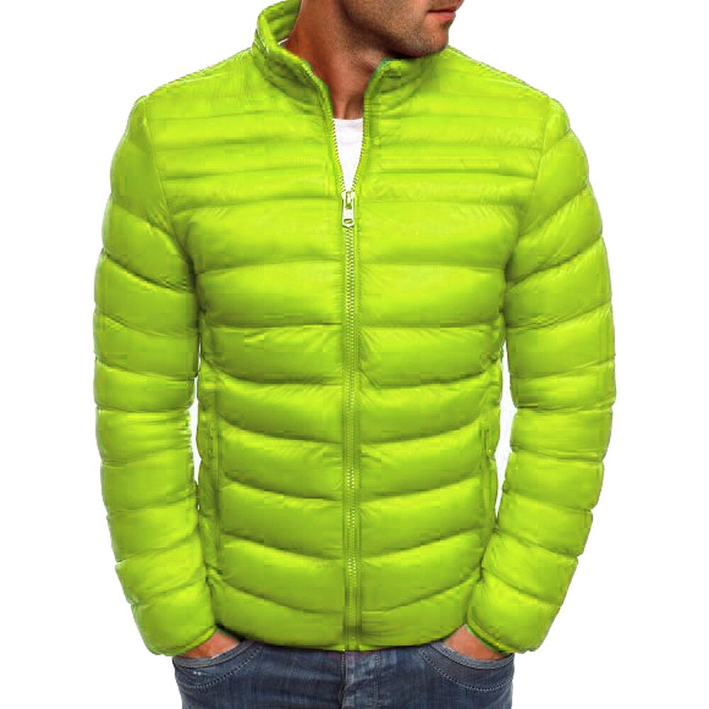 Men's Fashion Autumn and Winter Puffer cotton Coat