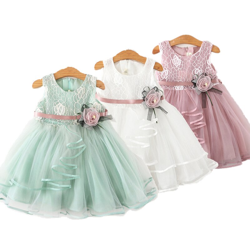 Girls Dress Casual Costume Kids Dresses For Girls Flower Baby Dress Girl Party Little Princess Tutu Summer Dress Vestidos