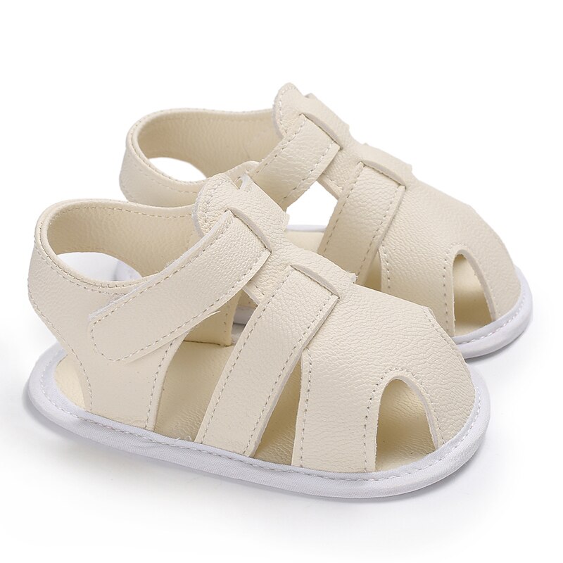 Kids Newborn Baby Boys Girls Fashion Summer Soft Crib Shoes First Walker Anti Slip Sandals Shoes Soft Sole