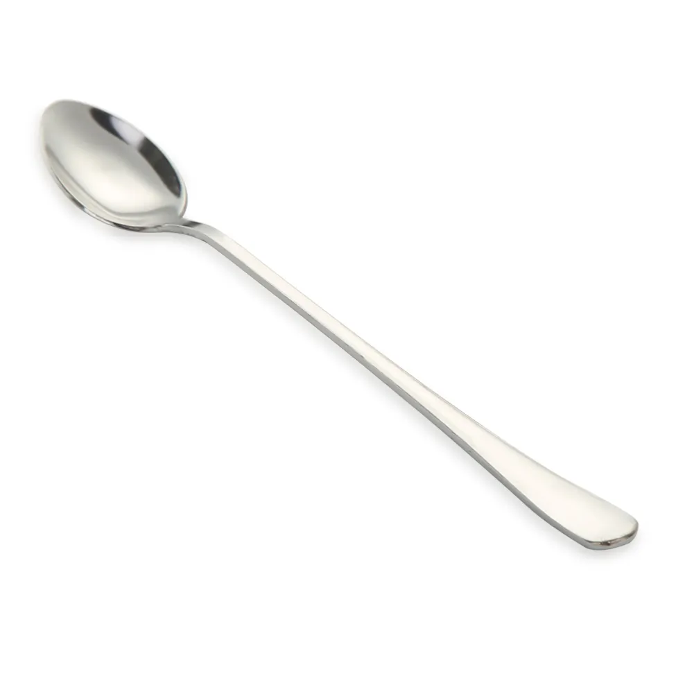 Stainless Steel Long Handle Coffee Tea Spoons Kitc...