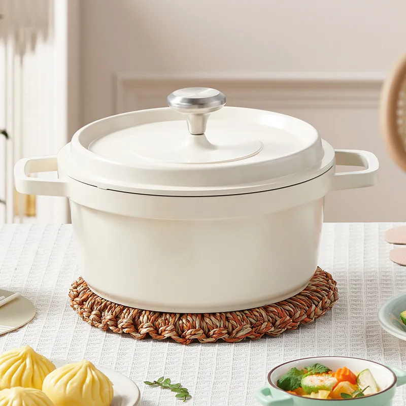 Non-Stick Ceramic Stock Pot: Energy-Efficient, Toxin-Free & Induction Compatible