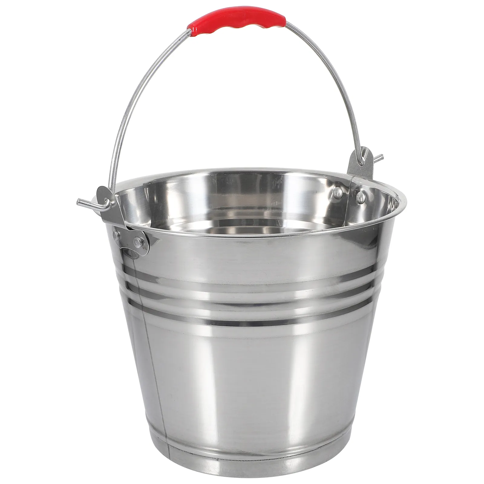 Stainless Steel Bucket Large Capacity Ice Cube Con...