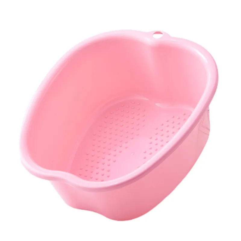 Plastic Large Foot Bath Spa Tub Basin Bucket for Soaking Feet Detox Pedicure Massage Portable