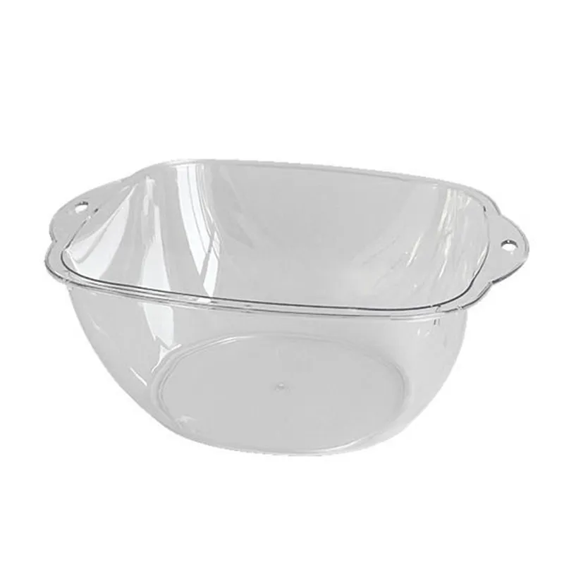 Transparent Washbasin Plastic Basin Bathroom Products Household Merchandises