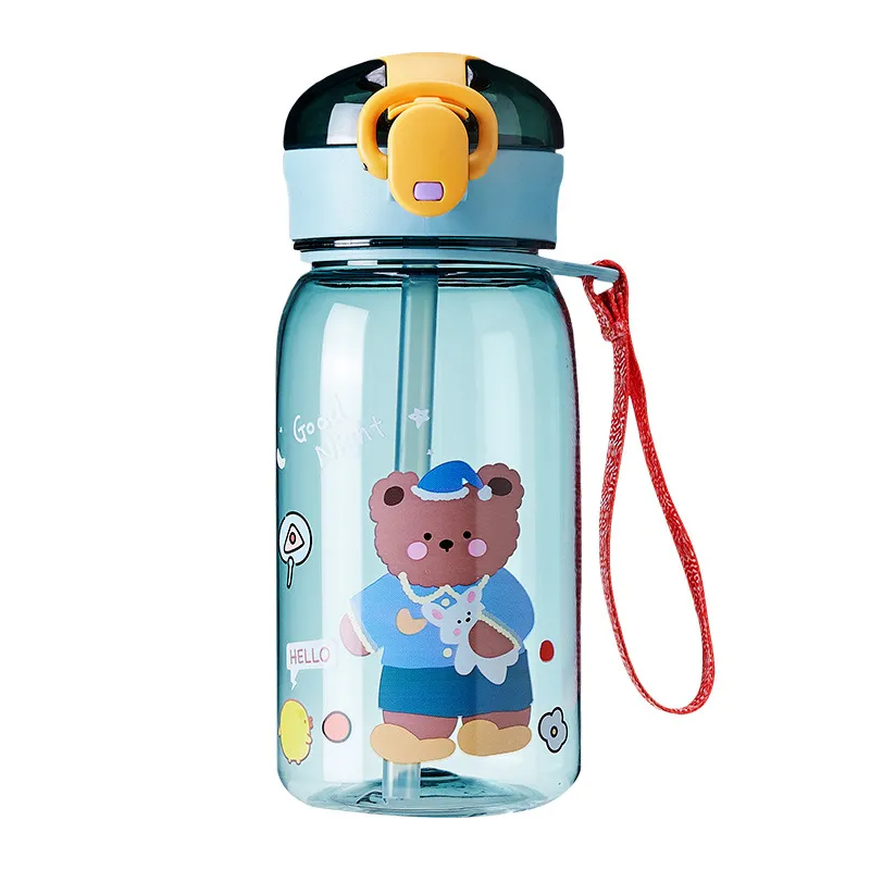 Water Bottle For Kids Cup Cute Children'S Water Bo...