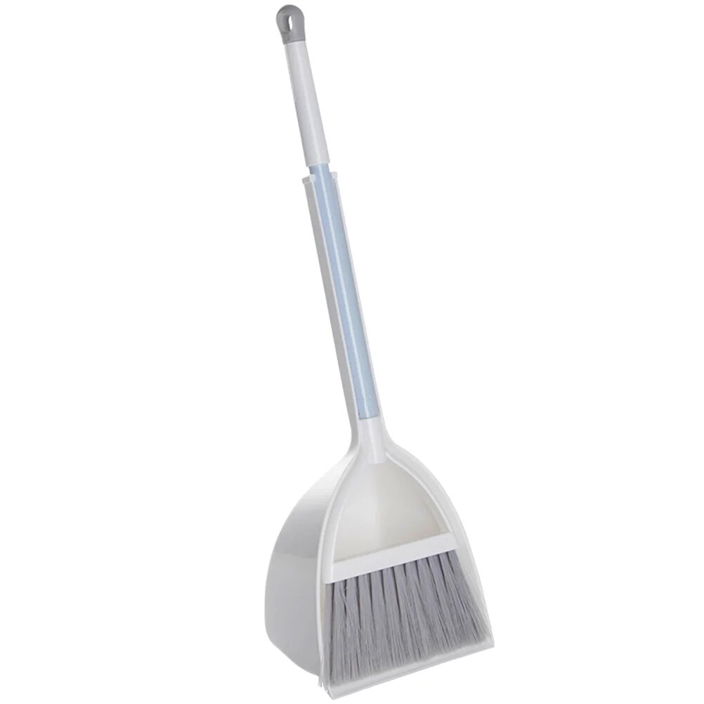 Small Broom and Dustpan Set Broomstick and Dust Pa...