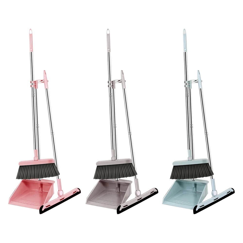 Practical Household Broom Wiper Hair Broom Combination Cleaner Sweeper Home Pet Hair Grabber Sweeping Cleaning Tools