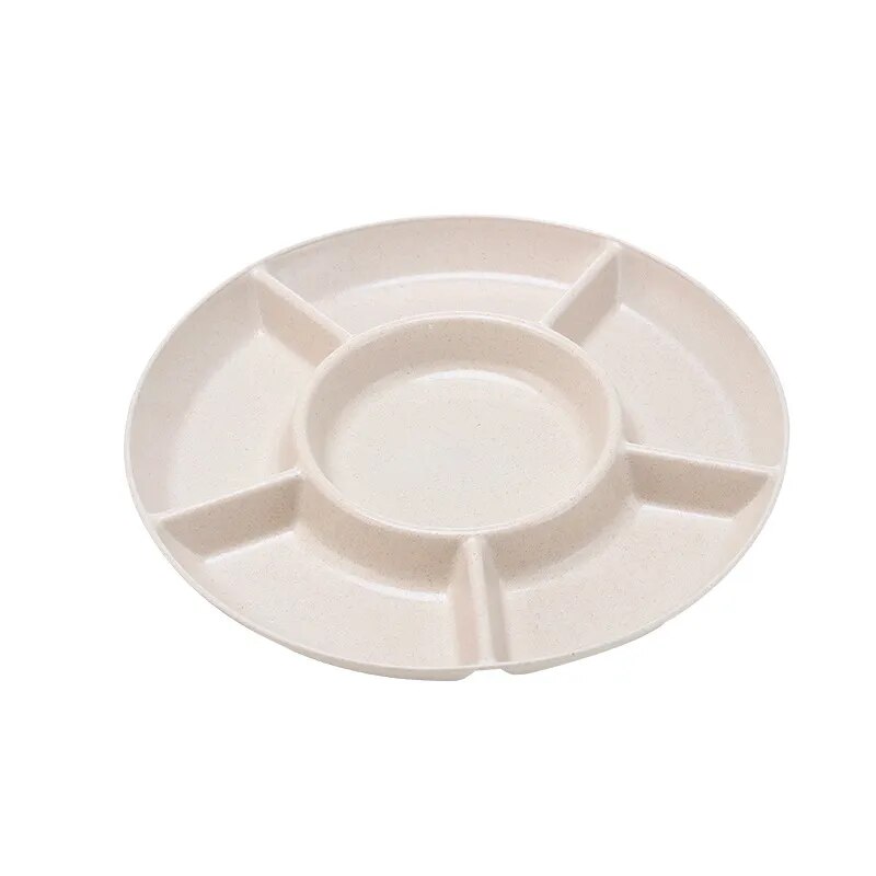 Food Storage Tray Nut Platter Candy Snacks Server Dish Divided Dried Fruit Snack Plate Appetizer Serving Platter For Party