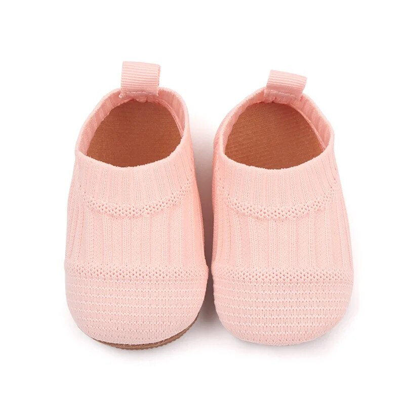 Baby Flats Soft Sole Non-slip Walking Shoes Indoor Outdoor Toddler Shoes for Girls Boys