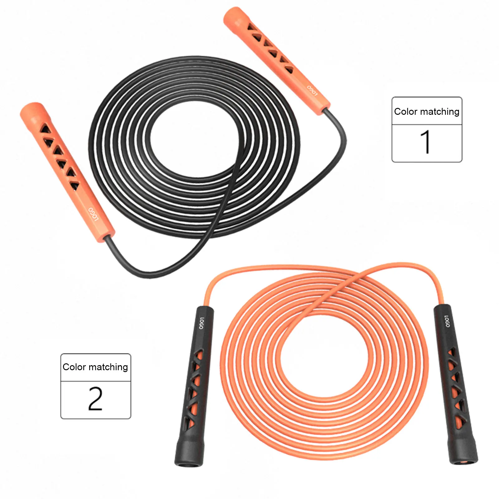 Jump Rope Sports Skipping Rope Anti-Slip Handles Exercise Boxing Fitness Training Tool For Adults Children