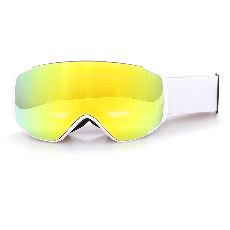 Kids Ski Goggles Big Spherical for Children Double Layers UV400 Magnetic Glasses Girls Boys Snowboard Eyewear