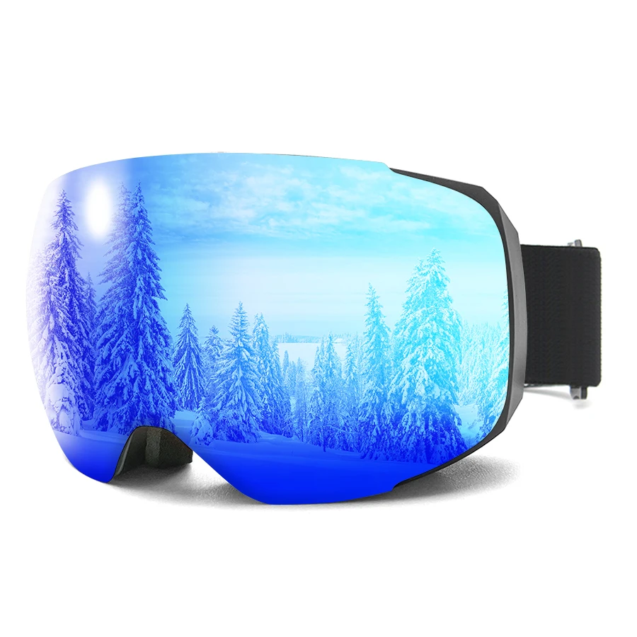 Ski Goggles Custom Snow Goggles Polarized Anti Fog Photochromic Magnetic Wholesale Ski Goggles