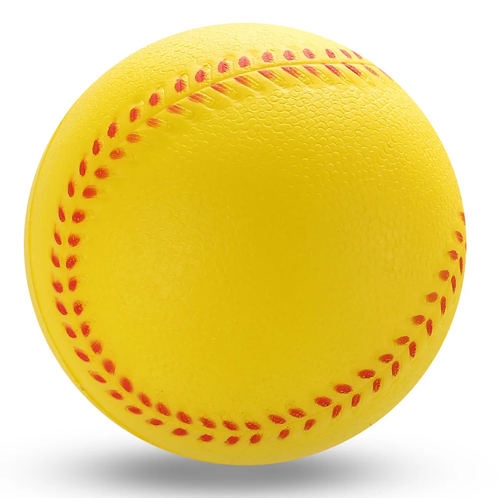 Soft Sponge Outdoor Sport Trainning Base Ball Child BaseBall Softball PU High Elastic 6.3cm Standard Ball For Practic