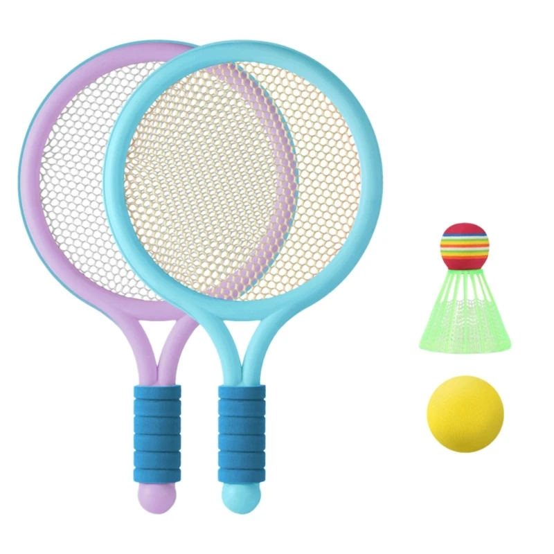 Kids Badminton Rackets Set Lightweight Children Te...