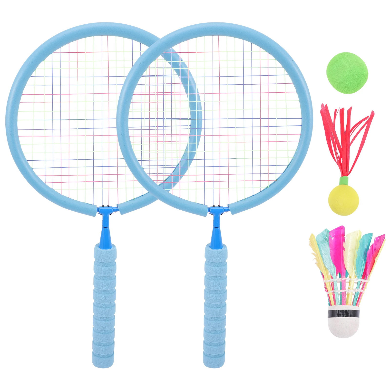 1 Set Lightweight Badminton Racquet Badminton Rackets for Kids Badminton Game Set for Outdoor