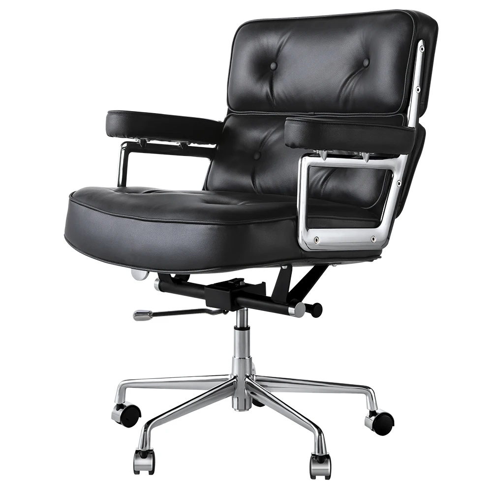 EU Stock Genuine Leather Executive chair office Ch...