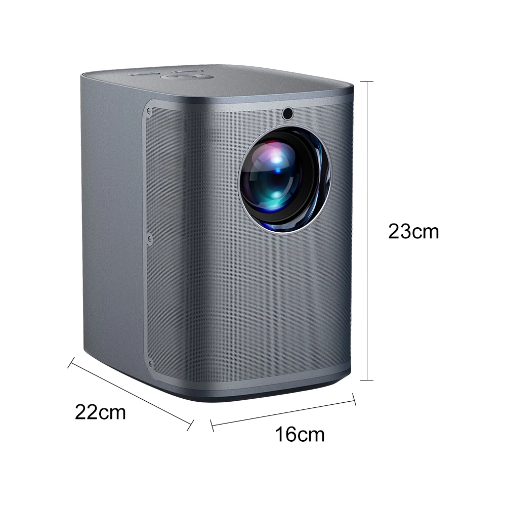 1080P LED Beam Projector 4K For Office Home Theater Android 2.4/5g WiFi Video Projectors Movie Beamer Smart TV