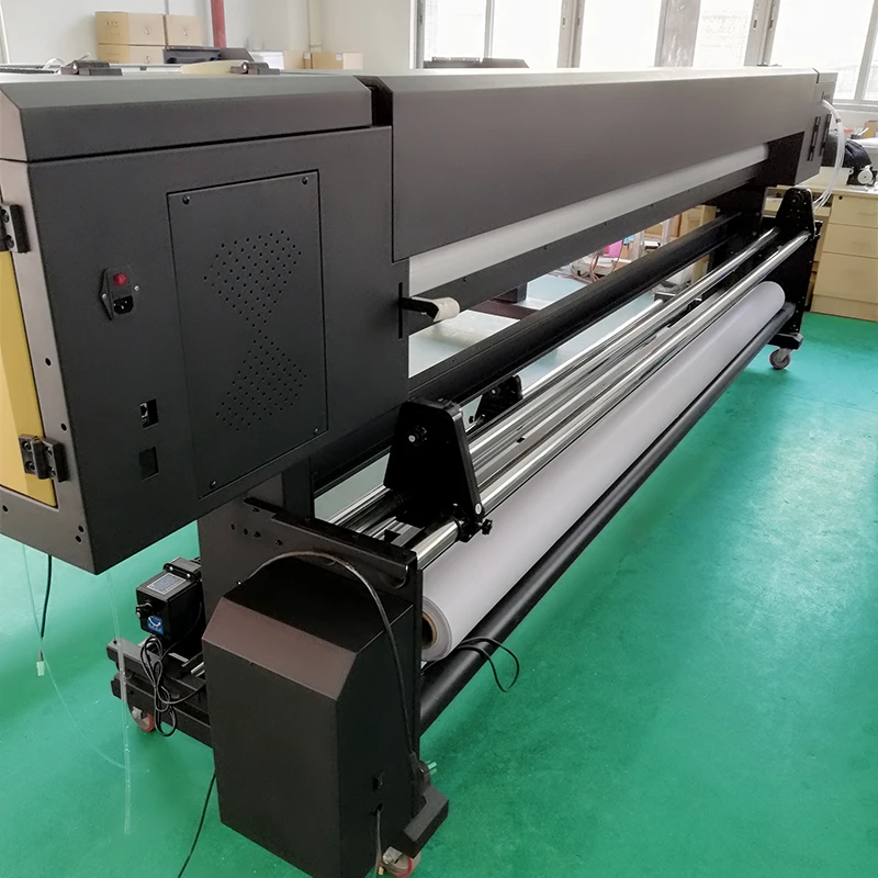 3.2M 10Ft Outdoor Large Format Printer Flex Banner Eco Solvent Printing Machine