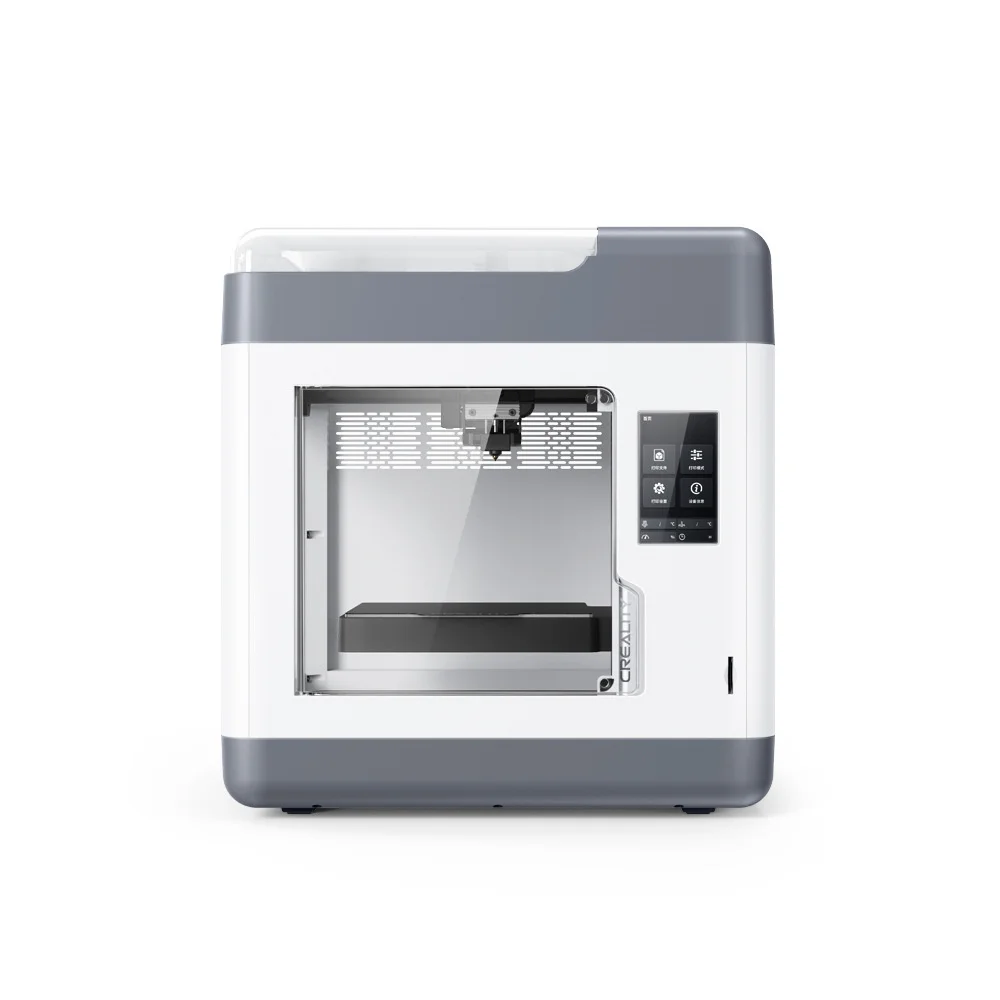 110V 220V 150W Sermoon Pro 3D Printer Leveling-free Assembly-free Full-metal Dual-gear Direct Extruder Accessible To Wi-Fi
