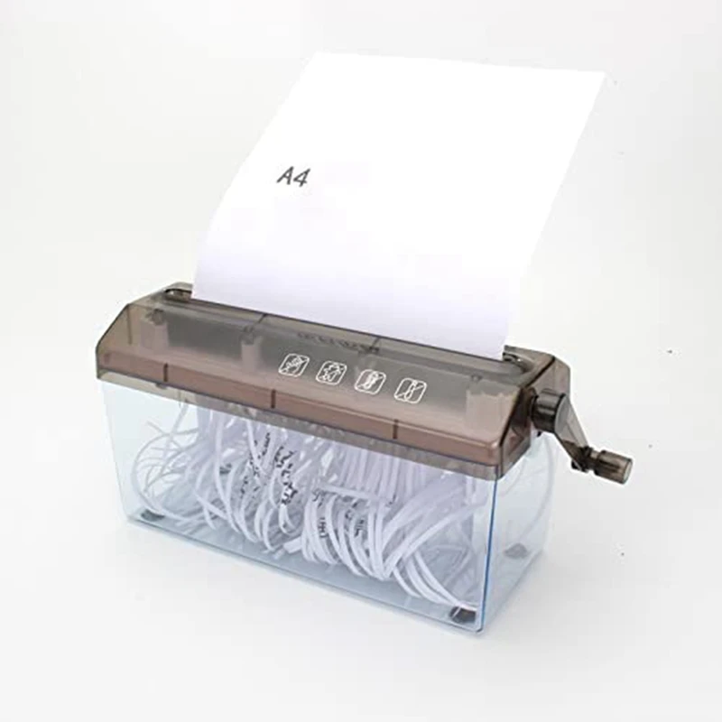 Hand Shredder Manual Paper Cutting Machine A4 For Home Mini Portable Manual Shredder For Home School And Office