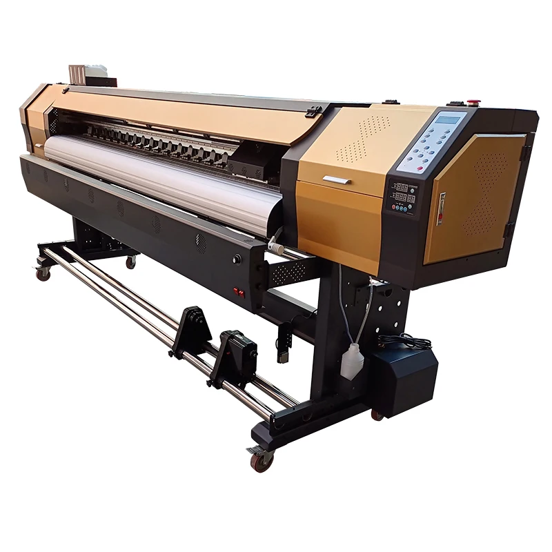 3.2M 10Ft Outdoor Large Format Printer Flex Banner Eco Solvent Printing Machine