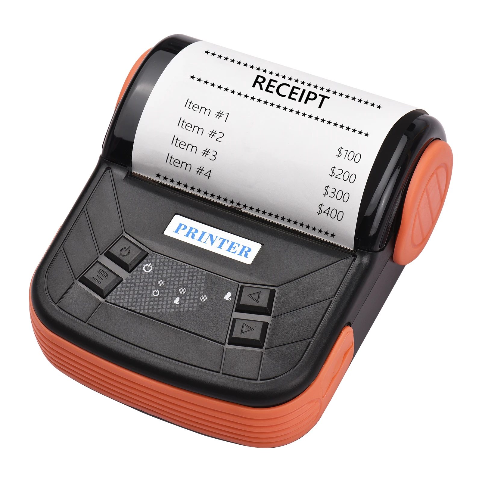 80mm Thermal Printer Portable Receipt Ticket Wireless Bluetooth Mobile Pocket Bill Printer Android Phone PC Printer