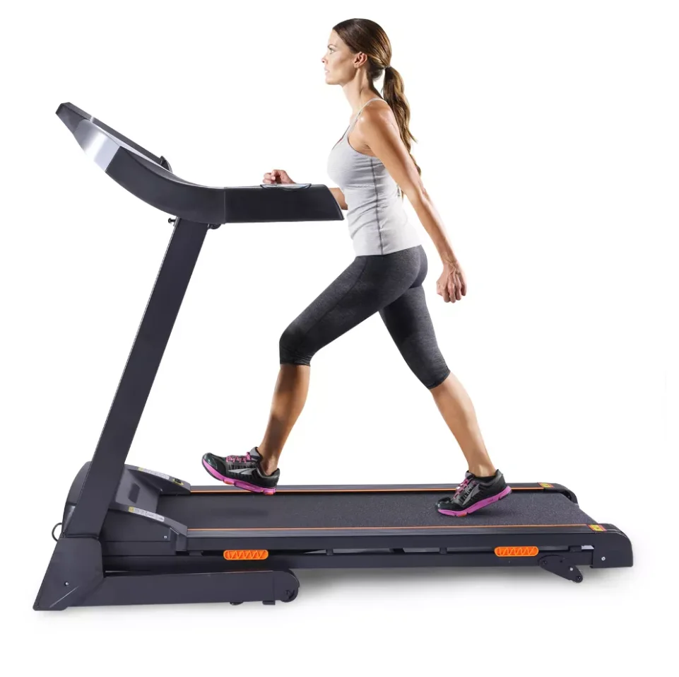 Foldable Electric Motorized Treadmill for Home Use Commercial Exercise Program Walking Running Machine