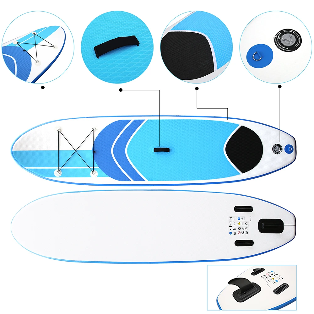 Portable Surfboard Inflatable Stand Up Adult Anti-slip Paddle Board Carry Sling Stand Up Surfing Paddle Board Carrier