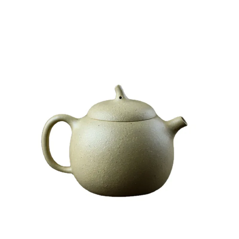 Purple Clay Teapot Egg-Shell Porcelain Half-Handma...