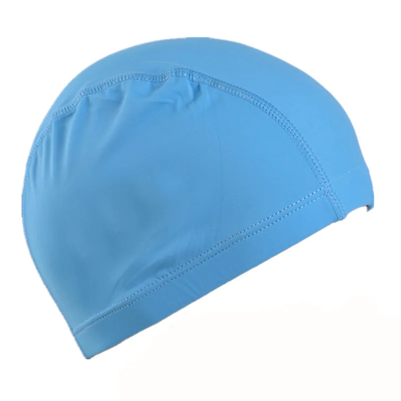 Swimming Caps For Men Women Free Size Elastic Nylon Ear Protection Long Hair Pool Swimming Hat Ultrathin Bathing Caps