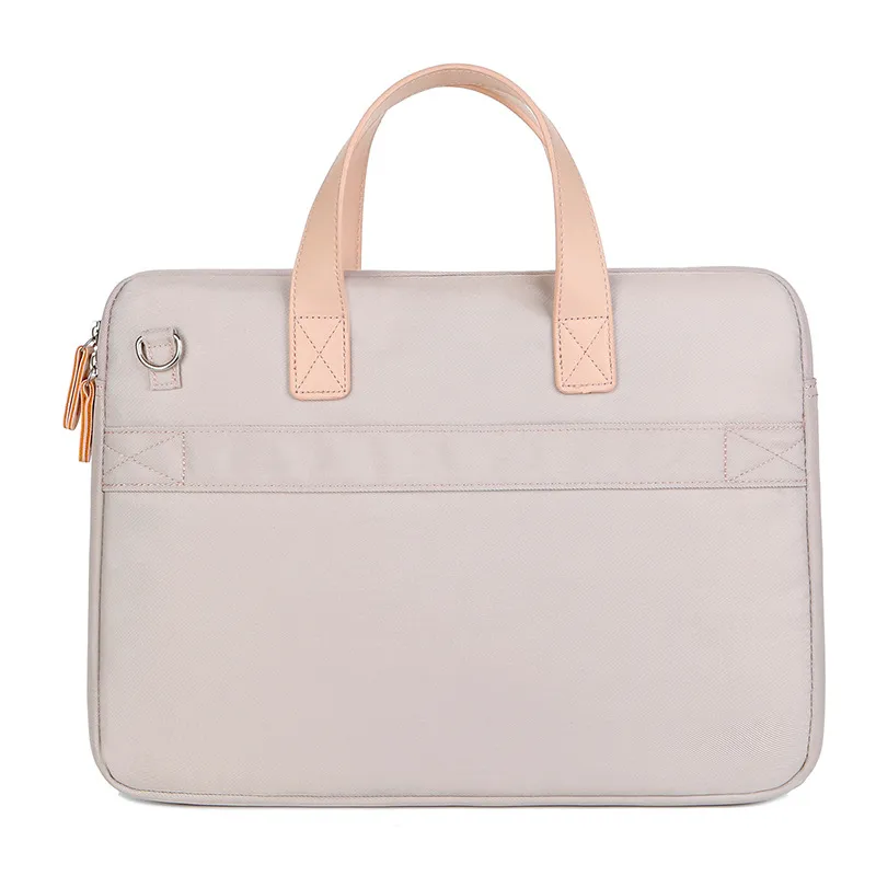 Lightweight Laptop Bag Portable Women Business Shoulder Messenger Bag Handbag Waterproof Storage Bags Briefcases