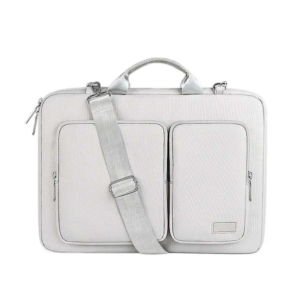 Protective Laptop Bag 15.6 inch Large Capacity Laptop Case Strap Carrying Shockproof