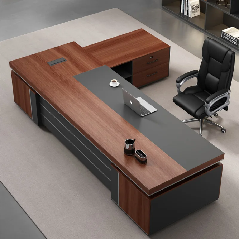 Reception Computer Desk Organizer Luxury Executive Corner Office Desk Modern Computador Luxury Furnitures