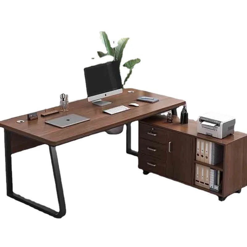 Executive Modern Office Desks Meeting Drawers Writ...