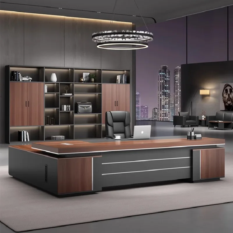 Reception Computer Desk Organizer Luxury Executive Corner Office Desk Modern Computador Luxury Furnitures