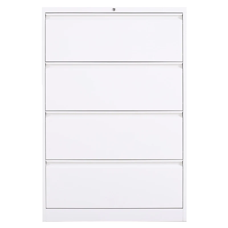 Design Center Filing Cabinet Storage Mid Century Drawers White Office Cupboards Side European Office Furniture