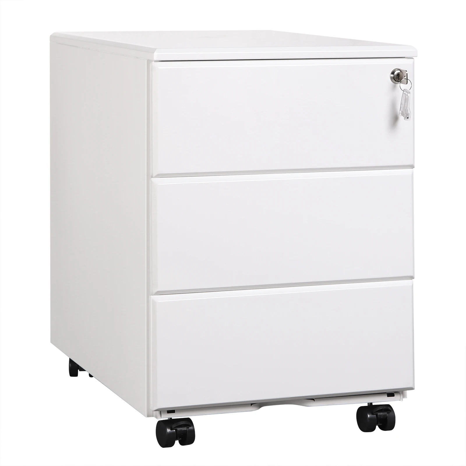 Mobile Filing Cabinet Office Cabinet With Drawers Office Container Lockable Adjustable Hanging File Cabinet