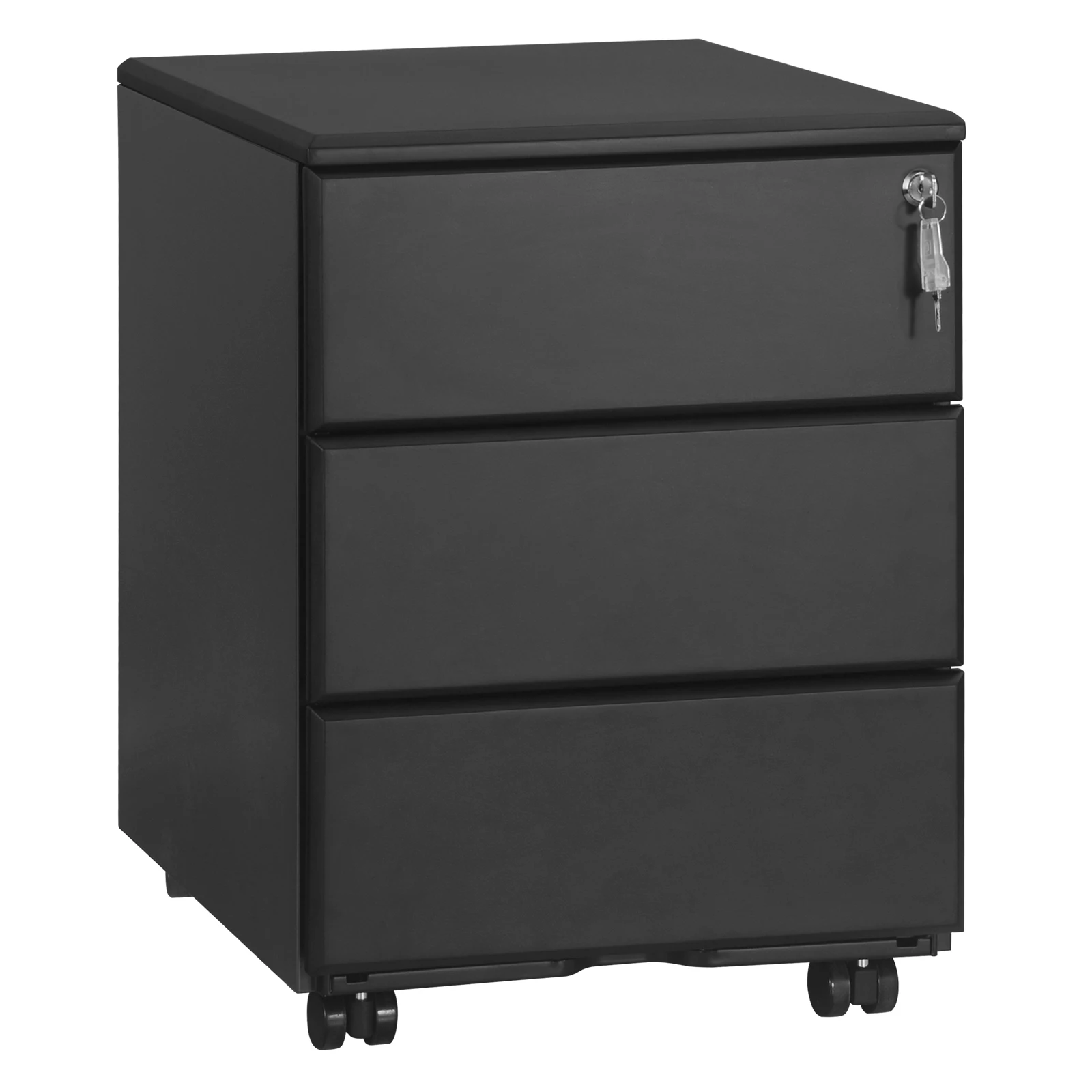 Mobile Filing Cabinet Office Cabinet With Drawers Office Container Lockable Adjustable Hanging File Cabinet