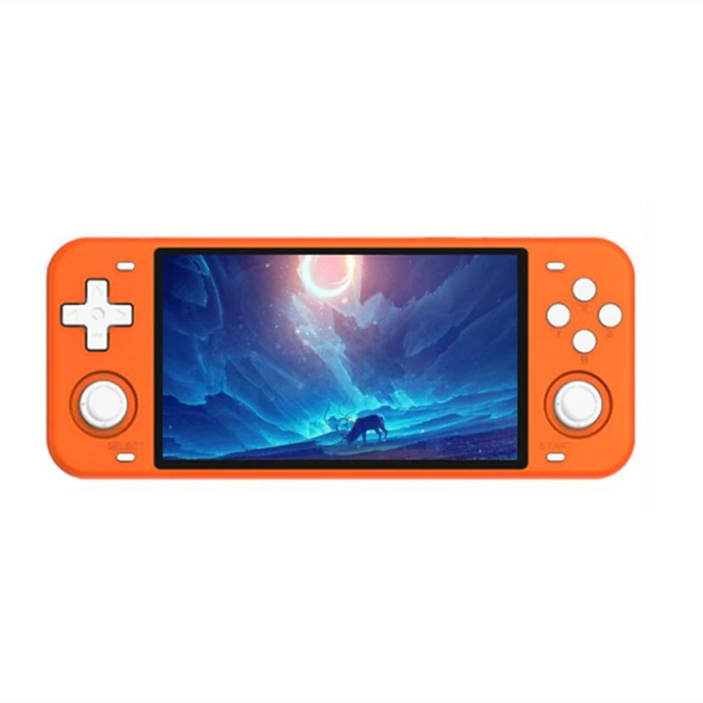 5 inch screen RGB10 MAX Retro Handheld Portable Game Console 64G 20000 games Quad Core support bluetooth wifi