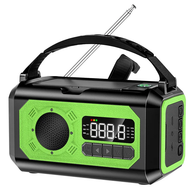 12000mAh Emergency Weather Radio with 2 ...
