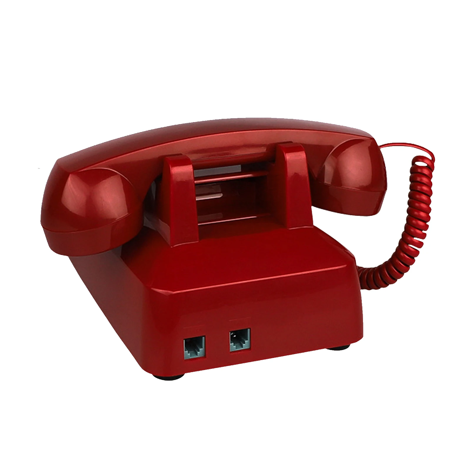 Classic Corded Landline Phone: Heavy-Duty Desktop ...