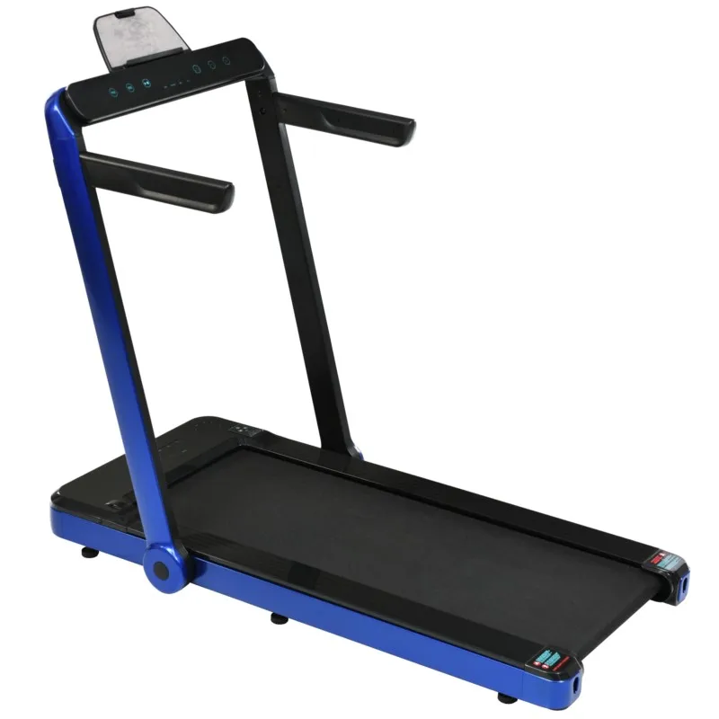 Dual Use For Walking And Running Foldable Adjustable Speed Fitness Remote Control Fuel-Free Treadmill