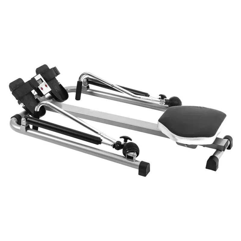 Hydraulic Rowing Machine Foldable Mute Aerobic Exercise Household Use Fitness Equipment Gym Appliance Bodybuilding Sports Rower