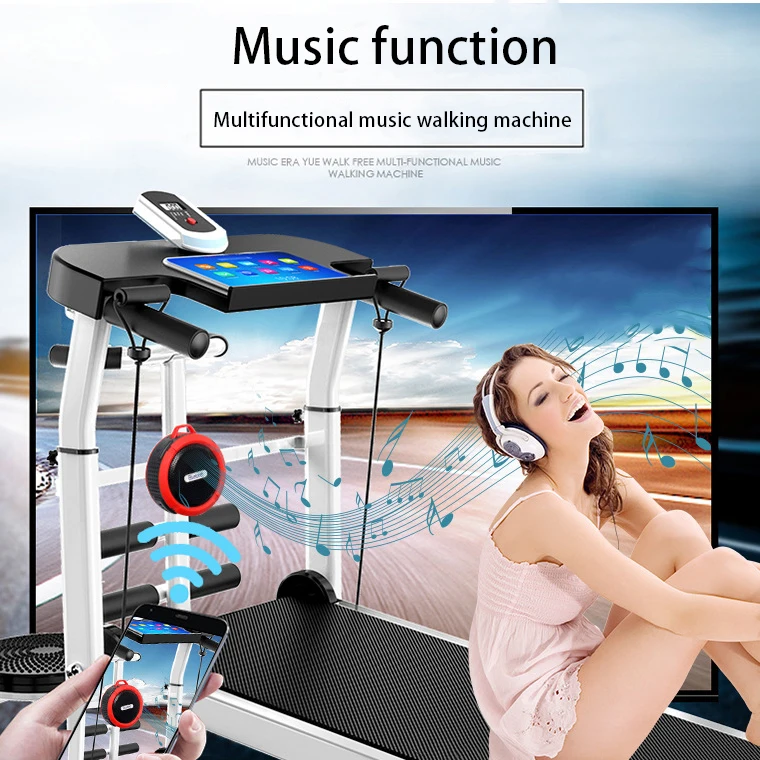 High Quality Treadmill With Lcd Screen For Running Portable Folding Treadmill Running Machine