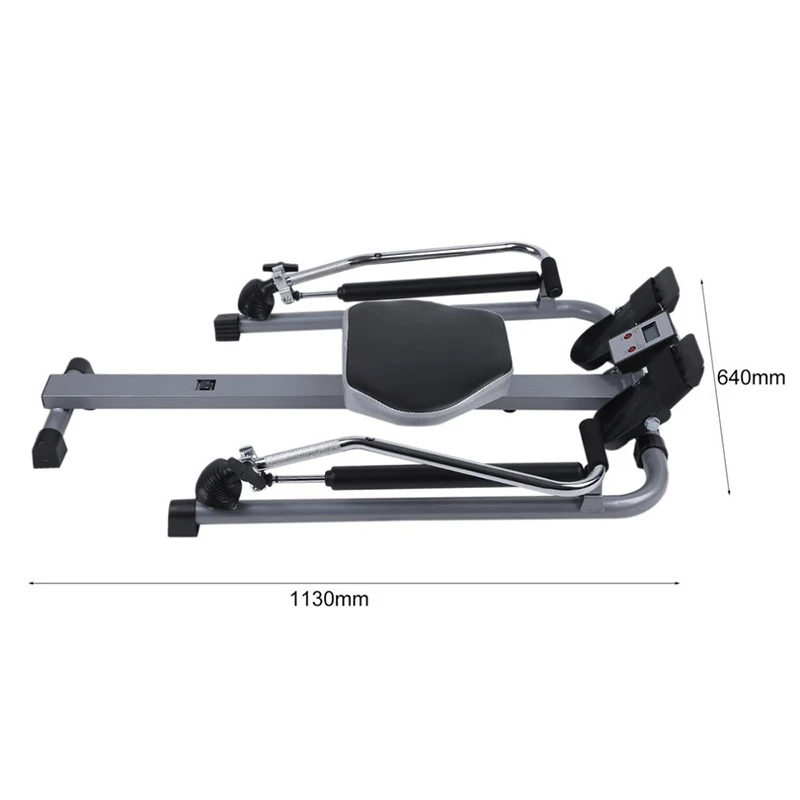 Indoor Hydraulic Rowing Machine Fitness 360 Degree Multifunctional Glider Rowing Machine Fitness Equipments Body Building