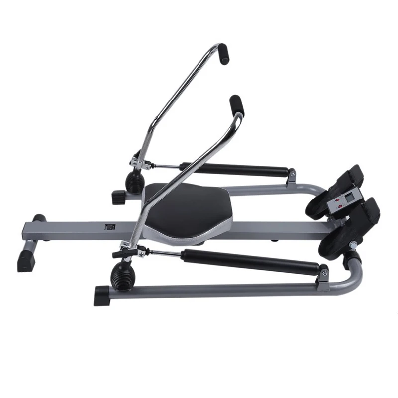 Indoor Hydraulic Rowing Machine Fitness 360 Degree Multifunctional Glider Rowing Machine Fitness Equipments Body Building