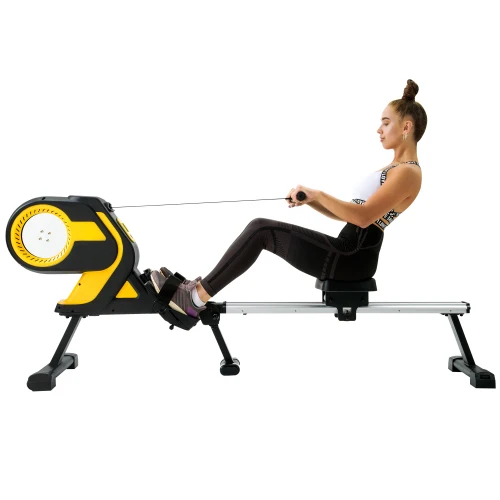 Warehouse Magnetic Rowing Machine Compact Folding Rower For Home Cardio Workouts Rowing Machine