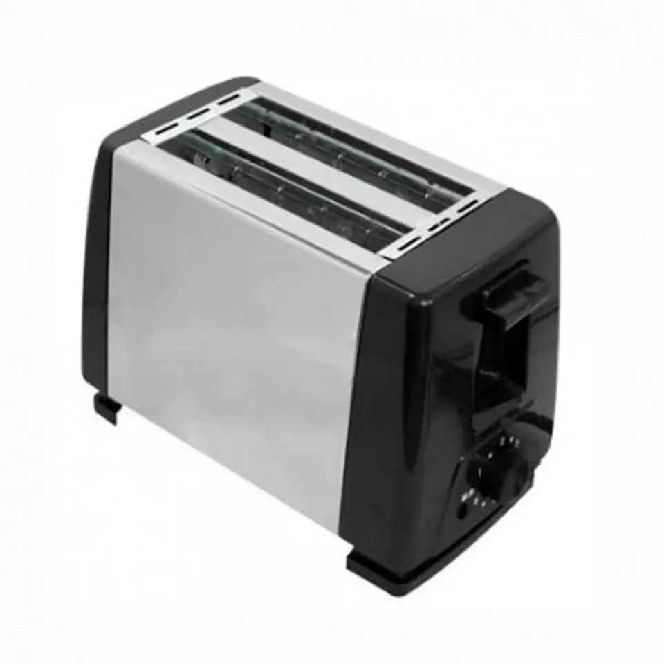 2 Slice Automatic Bread Toaster Fast Heating Breakfast Maker Machine Home Stainless Steel Toaster Oven Baking Cooking Tool